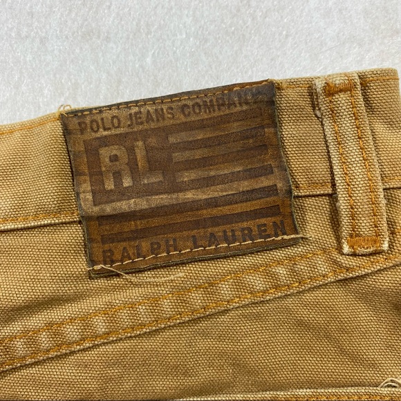 RL Ralph Lauren Skirt Polo Jeans co. RL Brown mini skirt size 6 with poc… - Picture 3 of 13